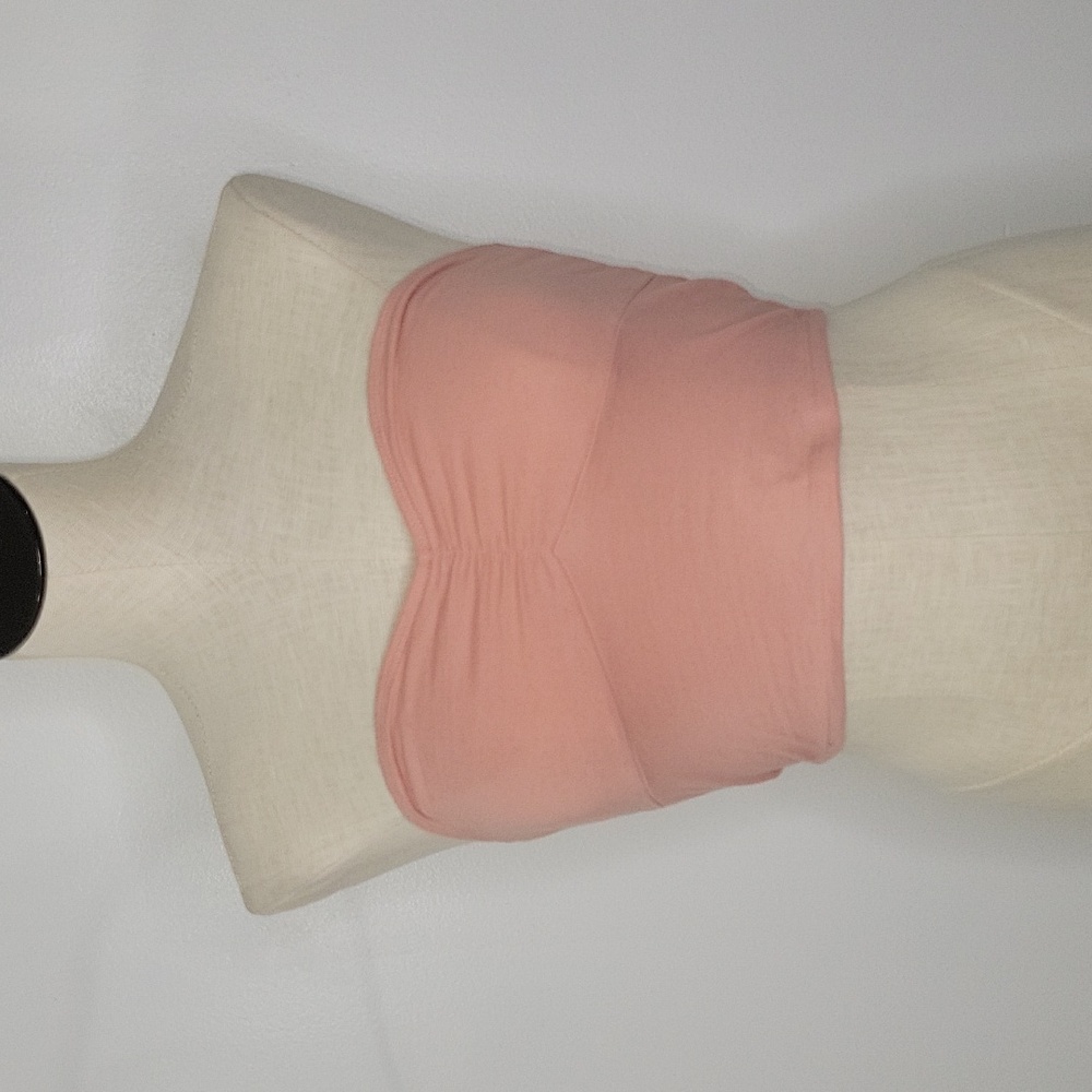 Forever 21 Blush Bandeau Tube Top SZ M